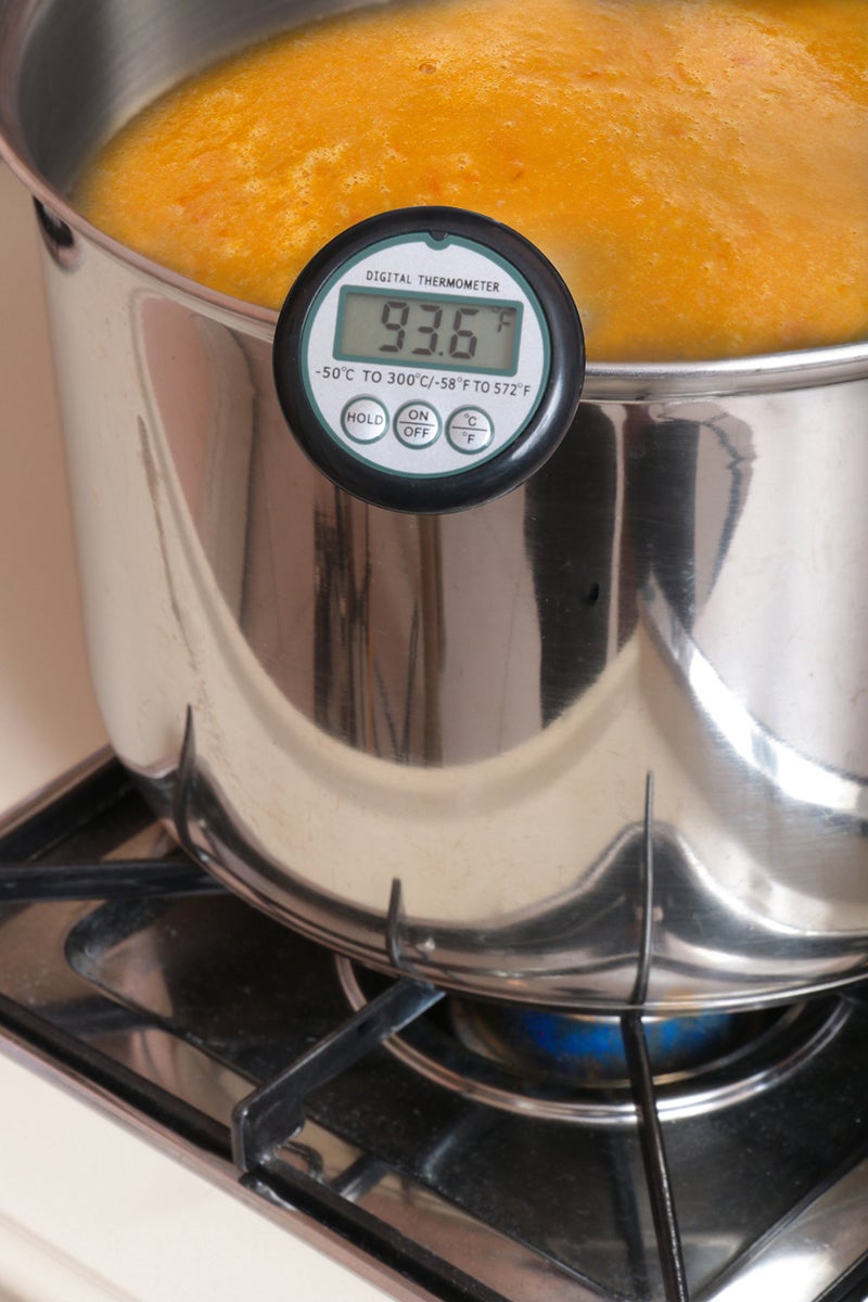 PBKay Digital Cooking Candy Liquid Thermometer with Stainless Steel Pot Clip, Quick Read, Battery Included - Image 3