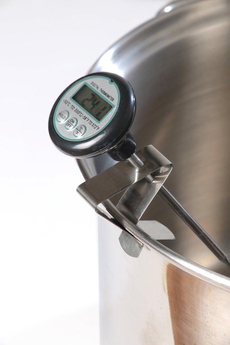 PBKay Digital Cooking Candy Liquid Thermometer with Stainless Steel Pot Clip, Quick Read, Battery Included - Image 2