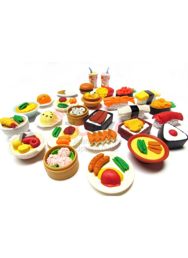 Iwako - Assorted Iwako Japanese Puzzle Eraser - Restaurant Food Collection (20 Will Be Randomly Selected From Images) - Image 1