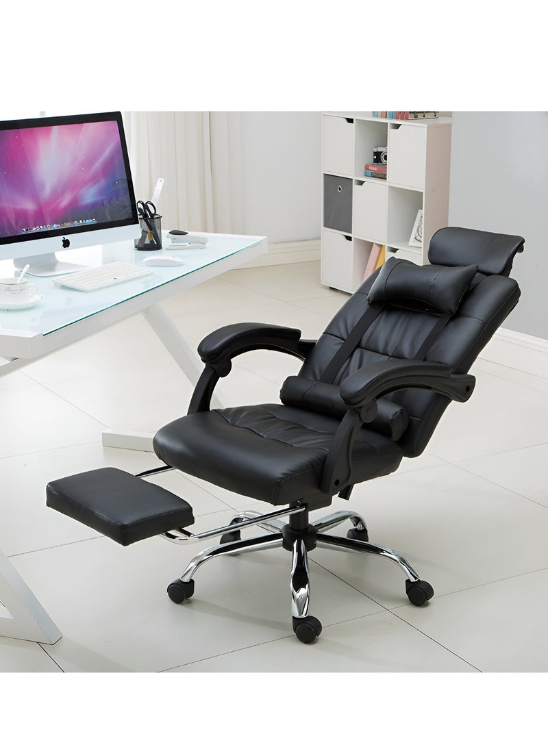 ZUIHAO Ergonomic Office Chair Home Office Desk Chair with Adjustable Headrest & Lumbar Support with Thickened Cushion &Flip-up Armrests Task Executive Chair for Home Office - Image 1