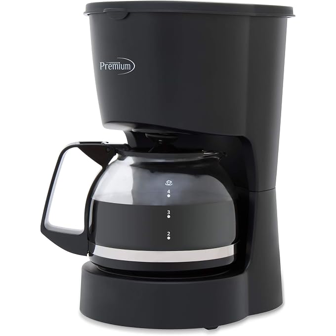 Premium Levella 4-Cup Coffee Maker, Black (PCM5422B) - Image 1