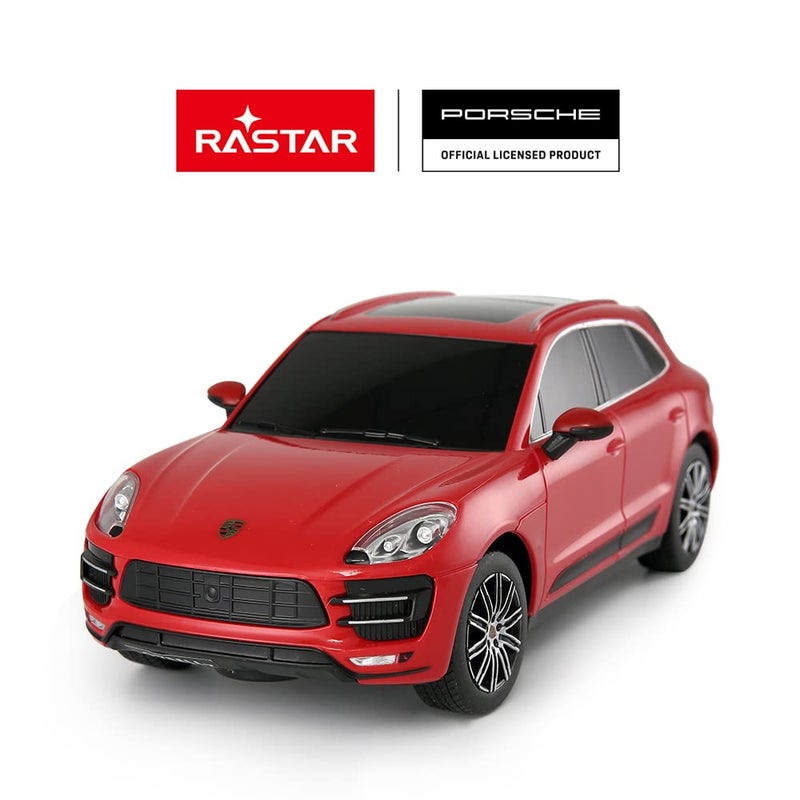 RASTAR 1:24 Porsche Macan Turbo RC Toy Car, Remote Control Car, Gifts for Kids - Image 2