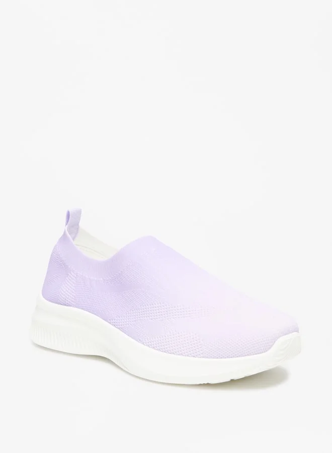 شو اكسبرس Women's Textured Slip-On Sports Shoes