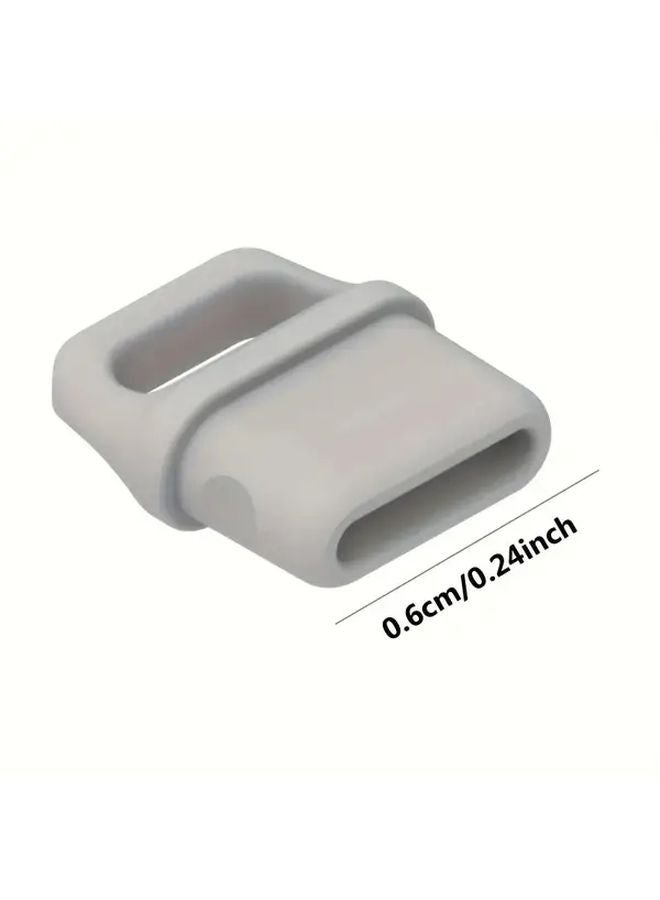 12 قطعة من سدادات الغبار السيليكونية متعددة الألوان لمنفذ USB-C، غطاء مقاوم للماء لمنفذ الشحن - Image 3