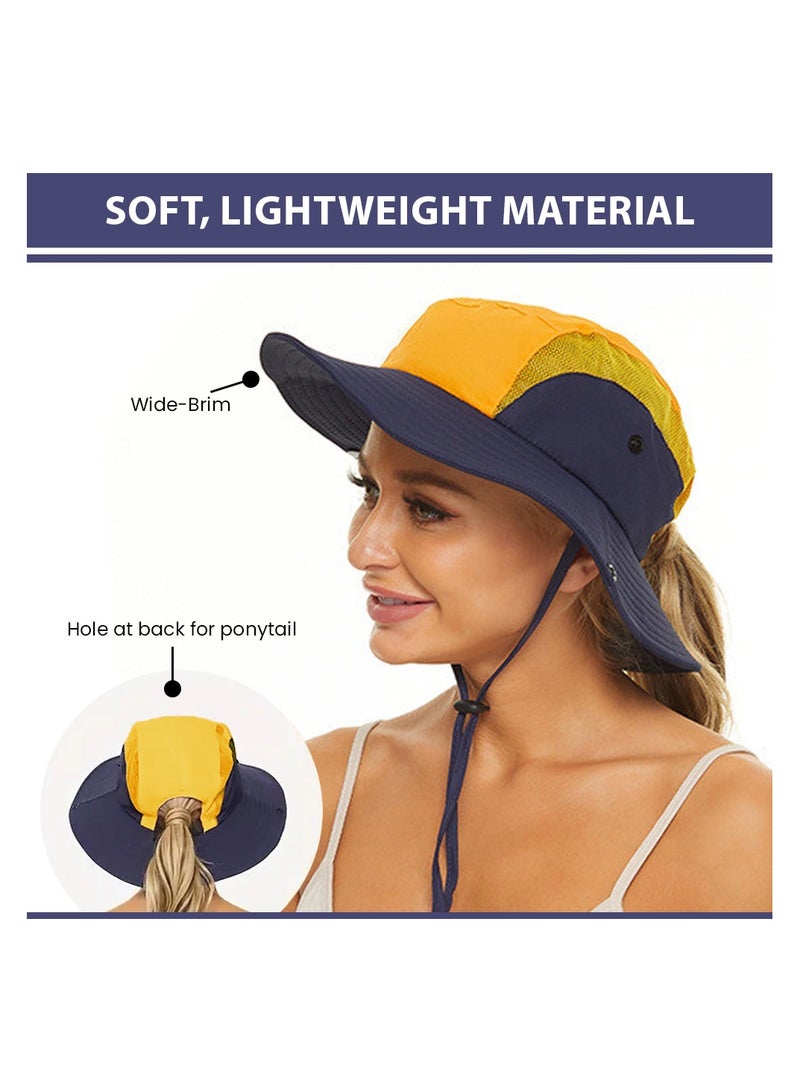NENOUSH Bucket Hat For Women-Adult Bucket Hat-Sun Protection Hat-Perfect For Beach -Pool-Travel-Hiking And Camping - Image 4