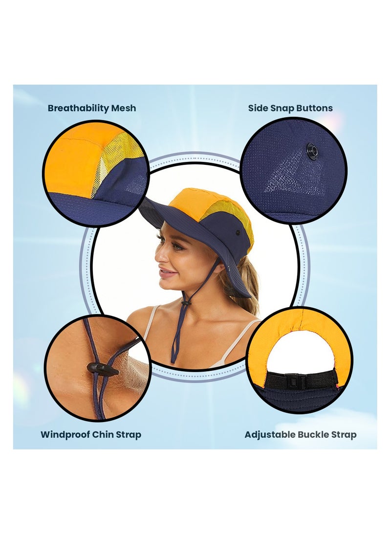 NENOUSH Bucket Hat For Women-Adult Bucket Hat-Sun Protection Hat-Perfect For Beach -Pool-Travel-Hiking And Camping - Image 5