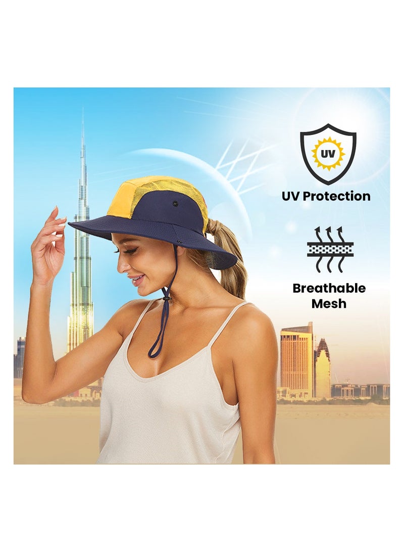NENOUSH Bucket Hat For Women-Adult Bucket Hat-Sun Protection Hat-Perfect For Beach -Pool-Travel-Hiking And Camping - Image 3