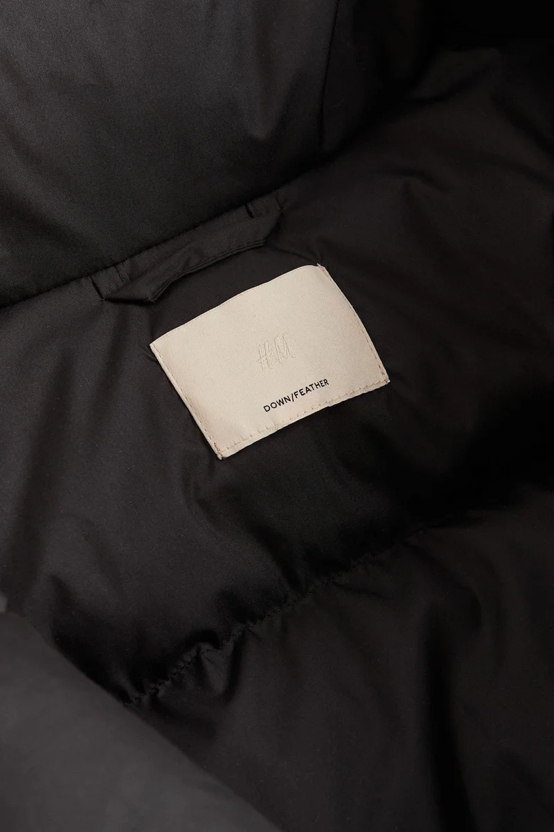 H&M High Neck Button Detail Jacket