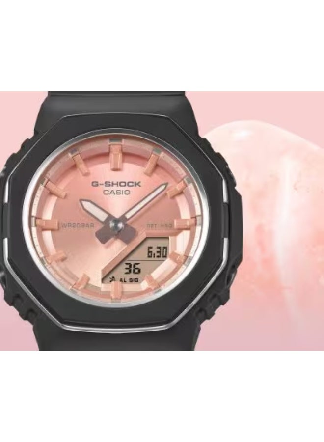 G-SHOCK Casio G-Shock GMA-P2110SC-4ADR Women’s Watch – Seasonal Color Collection, Compact Pink Design, Shock Resistant, 200M Water Resistant, Super Illuminator LED, Resin Band, Stylish Everyday Casual Wear – Casio Women’s Watch GMA-P2110SC-4ADR - Image 2