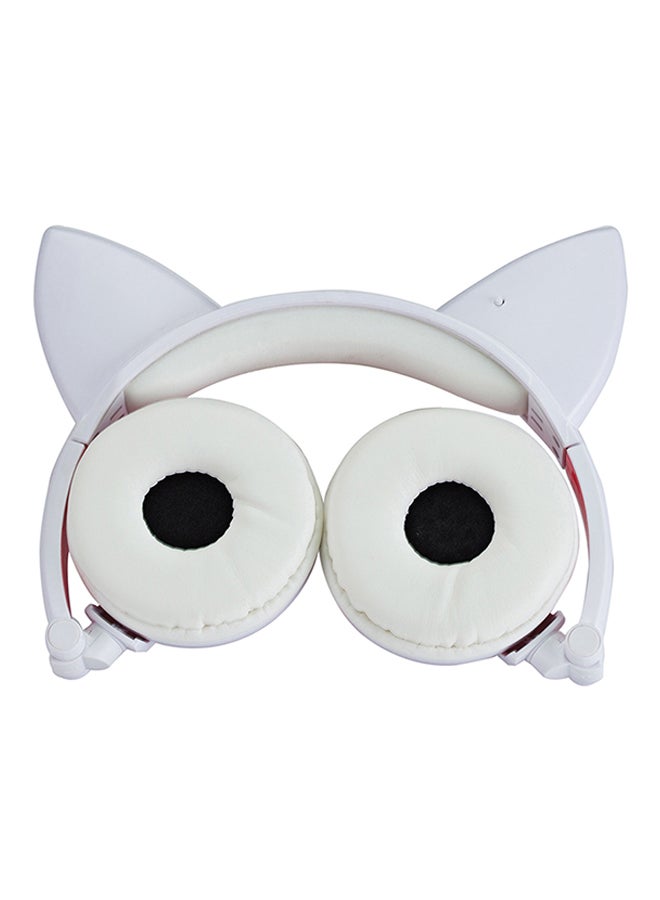 سماعة رأس سلكية لطيفة قابلة للطي ومتوهجة على شكل أذن قطة للألعاب لأجهزة PS4/PS5/XOne/XSeries/NSwitch/PC - Image 2