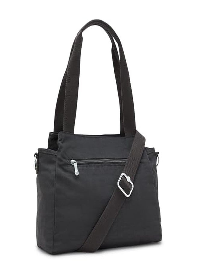 KIPLING KIPLING Kipling Womens Elysia Bag, Lightweight, Multi-compartment Magnetic Snap Pockets, Shoulder Crossbody Bag, Black Noir, 11.5 L X 9 H X 5 D US - Image 3