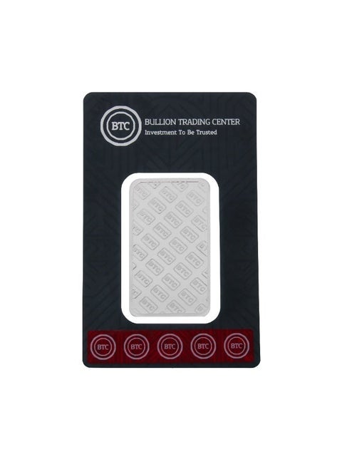 BTC 100 Grams Silver Bar