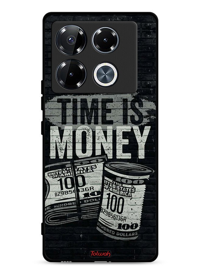 Tolwak غطاء حماية Infinix Note 40 Pro 5G - الوقت هو المال - Image 1