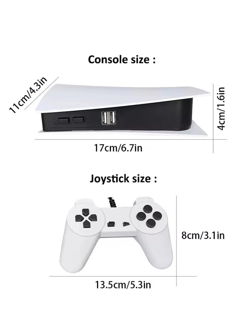 Game Station 5 USB Wired Game Console With 500 Classic 8 Bit Games, - Image 2