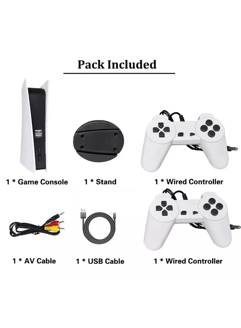 Game Station 5 USB Wired Game Console With 500 Classic 8 Bit Games, - Image 4