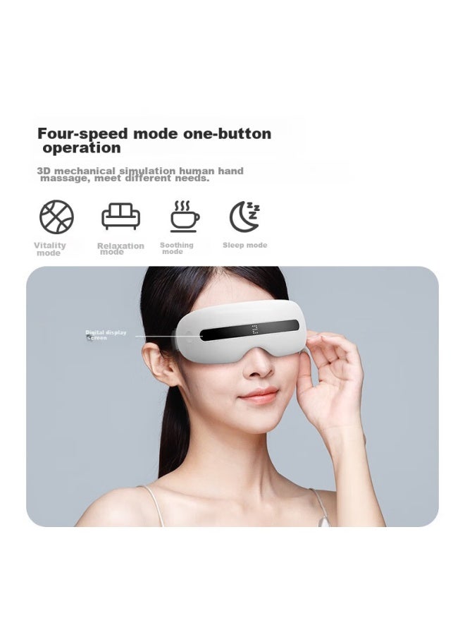 WOLONOW Wolai Visual Eye Massager, Heat Therapy Dot Matrix Finger-like Pressing, Sleep Eye Mask, Eye Care Device, Acupoint Stimulator, Birthday Gift For Boyfriend Or Girlfriend, Xiaomi Youpin Same Style  - Image 2