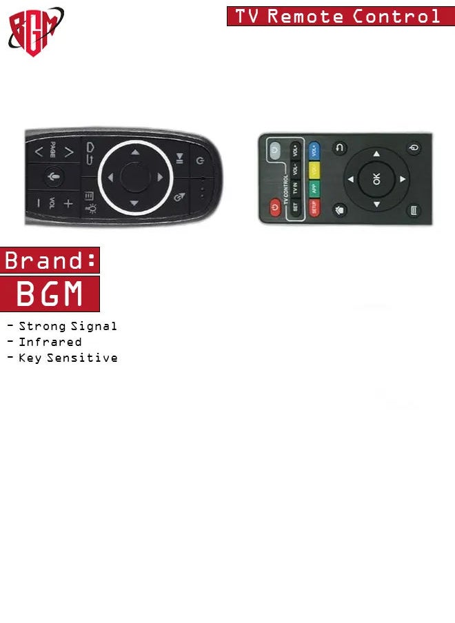 G10 Voice Air Fly Mouse, 2.4G Wireless 6 Axis Gyroscope Air Mouse Remote Control, IR Learning Controller for Android TV Box T9 H96 Max X96 X88 Mini M8s A95x