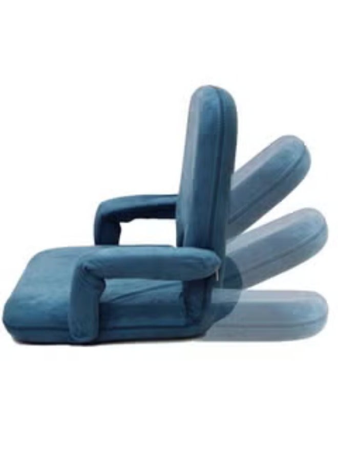 سمارت هوم كرسي أرضي بذراعين للتخييم والرحلات اسفنج مبطن مع ظهر قابل للتعديل ( قد يختلف الوان) - Image 4