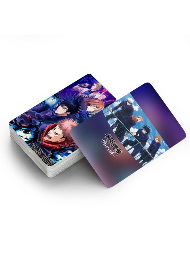 NIBEMINENT 30 Pcs Cartoon Jujutsu Kaisen Double-sided Lomo Cards Card For Fans Collection Gifts - Image 2