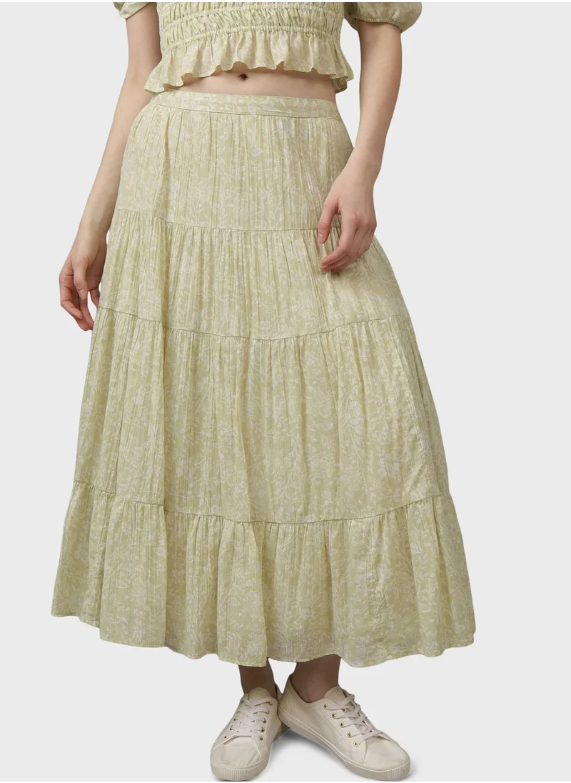 American Eagle High Waist Tiered  Sktirt