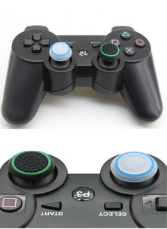 Ant 8-Piece Analog Reduce Noise Anti-Slip Thumb Grip Stick Cover, Wireless Controllers Game Remote Joystick Cap, Silicone Elastic Joystick Protective Ring（Mix colour）  - Image 2