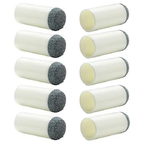 Laxmi Ganesh Billiard LGB Slip On Cue Tips 12mm 10 Pieces - Image 2