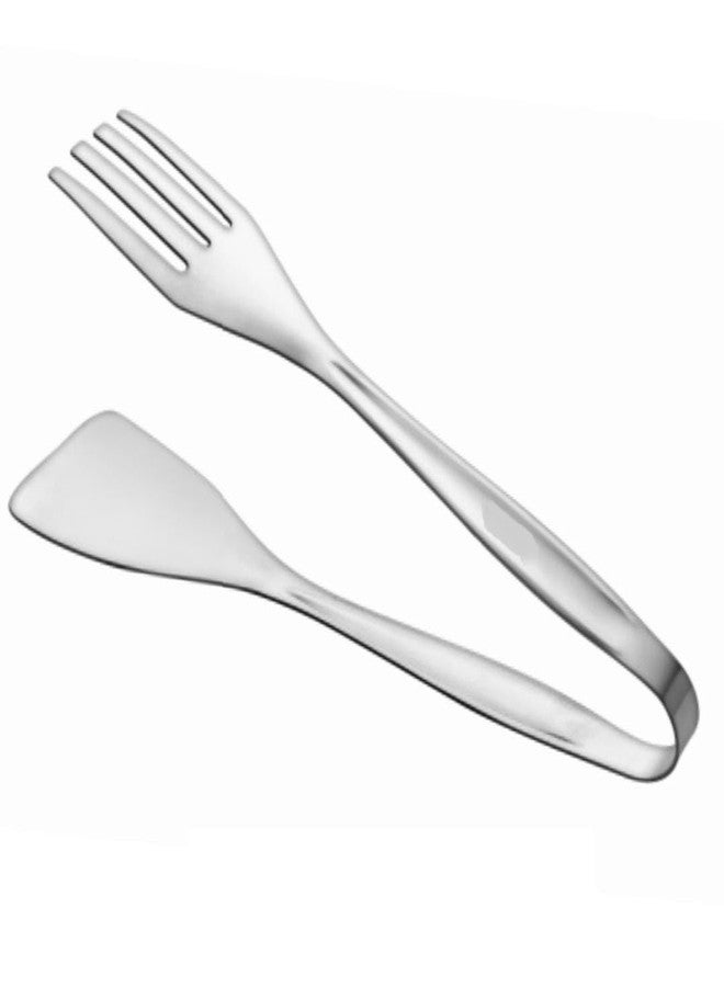 GAFFEL 1 Pc Stainless Steel Salad Serving Clip 23.5cm | Spoon Fork Tong | Multipurpose Serving Tong | Kitchen Tong | BBQ Tong | Dishwasher Safe - Image 5