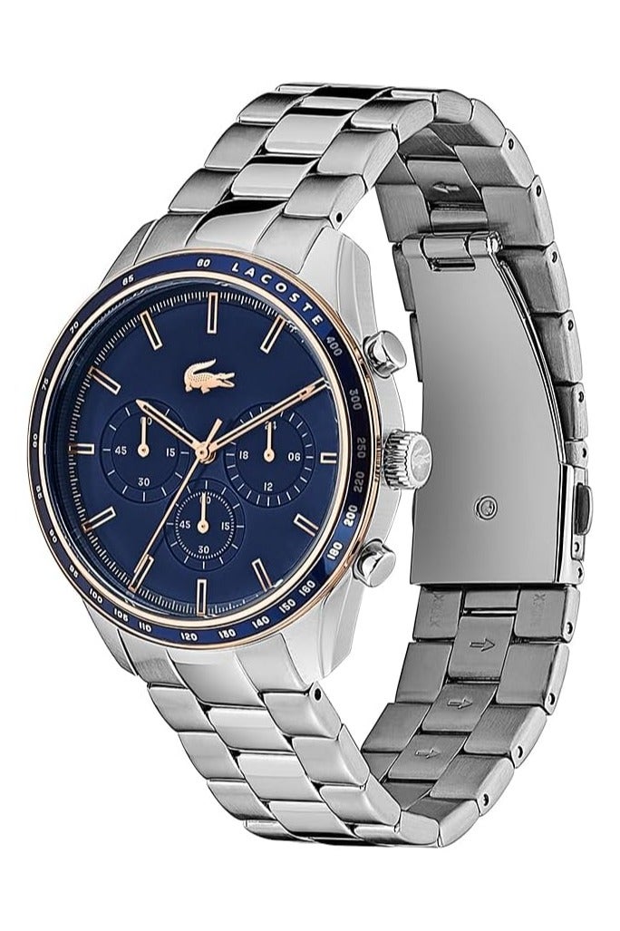 لاكوست ساعة يد كوارتز بعرض أنالوج بعقارب مع سوار من الفولاذ المقاوم للصدأ للرجال من لاكوست، موديل 2011081 - Image 2