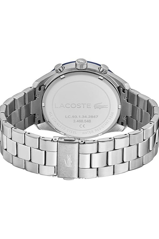 لاكوست ساعة يد كوارتز بعرض أنالوج بعقارب مع سوار من الفولاذ المقاوم للصدأ للرجال من لاكوست، موديل 2011081 - Image 3