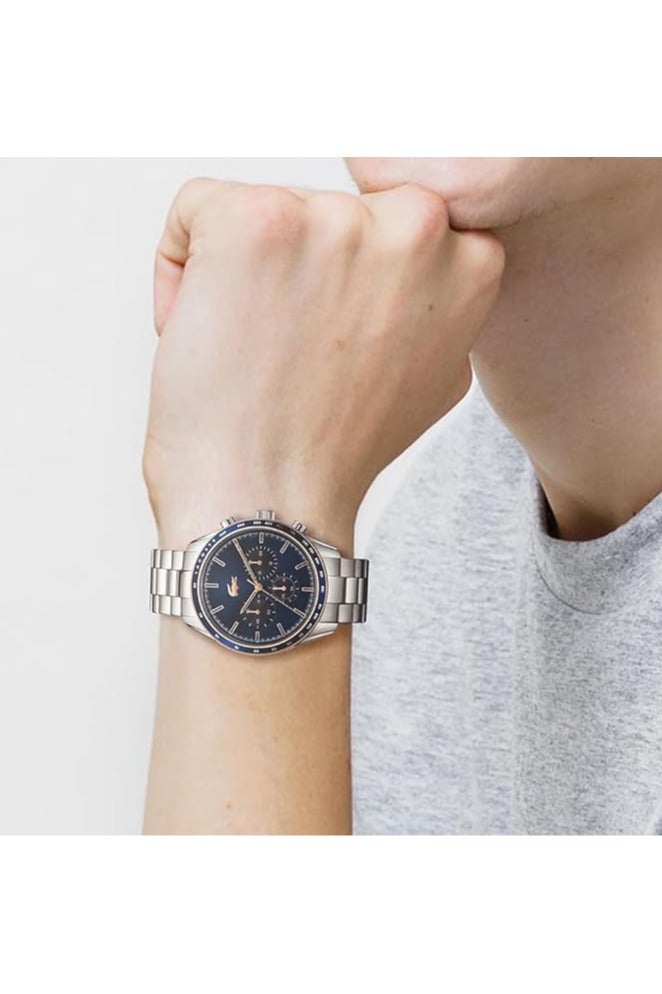 لاكوست ساعة يد كوارتز بعرض أنالوج بعقارب مع سوار من الفولاذ المقاوم للصدأ للرجال من لاكوست، موديل 2011081 - Image 4