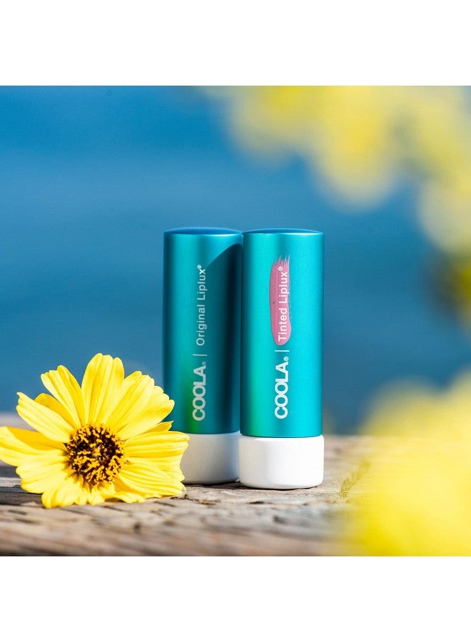 COOLA Organic Liplux Tinted Lip Balm and Sunscreen with SPF 30, Dermatologist Tested Lip Care for Daily Protection, Vegan and Gluten Free, 0.15 Oz - Image 4