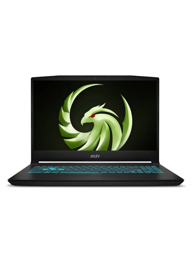 MSI Bravo Gaming  Laptop With 15.6 Inch Full HD(1920X1080) Display,AMD Ryzen 5–7535HS Processor/16GB RAM DDR5/512GB SSD/6GB Nvidia GeForce RTX 4050 Graphics/Windows 11 Home/ English/Arabic Black  - Image 1