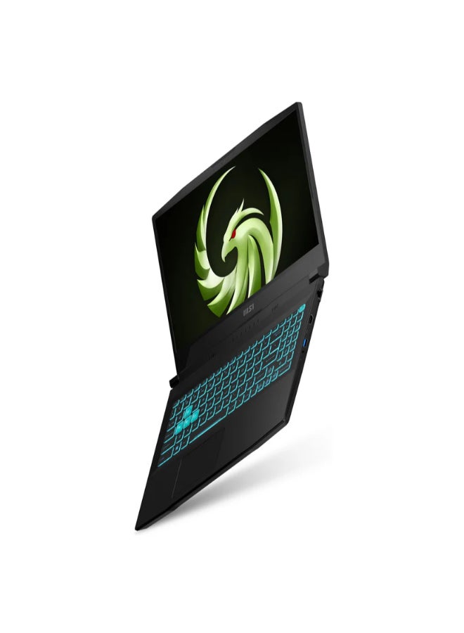 MSI Bravo Gaming  Laptop With 15.6 Inch Full HD(1920X1080) Display,AMD Ryzen 5–7535HS Processor/16GB RAM DDR5/512GB SSD/6GB Nvidia GeForce RTX 4050 Graphics/Windows 11 Home/ English/Arabic Black  - Image 4