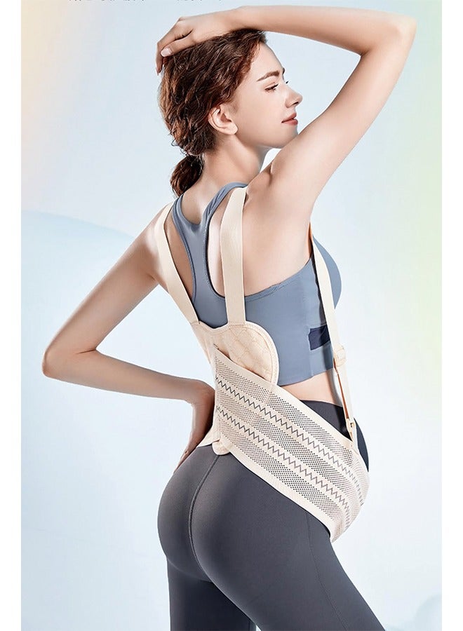 Generic Maternity Belly Band Pregnancy Support Belt Breathable Abdominal Binder Back Support for Pregnant Women  - Image 4