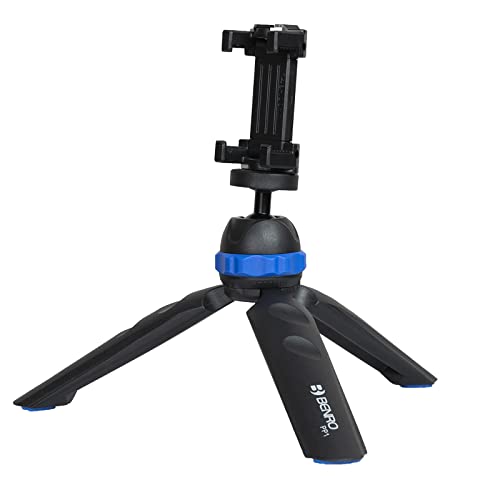 Benro PP1 PocketPod Tabletop Tripod & Handgrip – Ultra-Compact Mini Tripod with Built-in Metal Ball Head, Supports Up to 3.3 lb (1.5 kg), Fits Smartphones, GoPro & Compact Cameras – Foldable to 6.9″ - Image 3