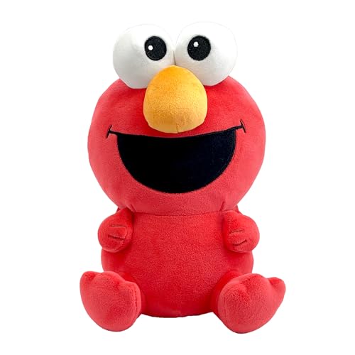 Super7 Super Duper Plush Sesame Street Elmo Toy 8 Sesame Street Plush Toy Classic TV Show Collectibles and Retro Toys - Image 1