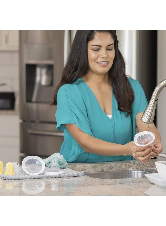 Medela درع الثدي ميدلا بيرسونال فيت فليكس، عبوة من 2 درع ثدي صغير 21 مم - Image 5