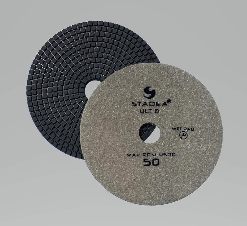 Stadea PPW166X Granite Polishing Pads 7 Diamond Pads Set For Granite Quartz Stones Polish - Image 4