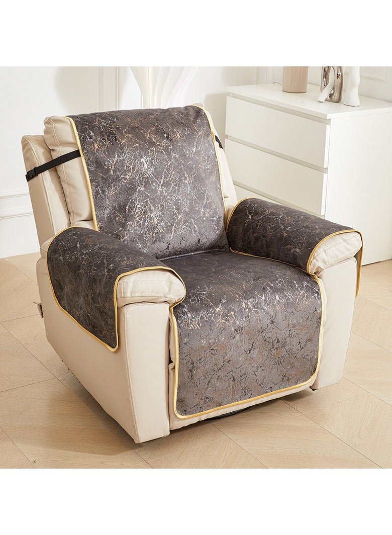 general Electric Function Recliner Sofa Cushion All-season Universal Anti-slip Sofa Armrest Backrest Short Plush Anti-cat Scratch 55X196cm - Image 1