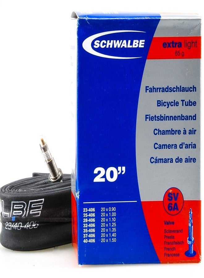 Schwalbe 20-Inch Presta Valve Tube (Extra Light Casing) - Image 2