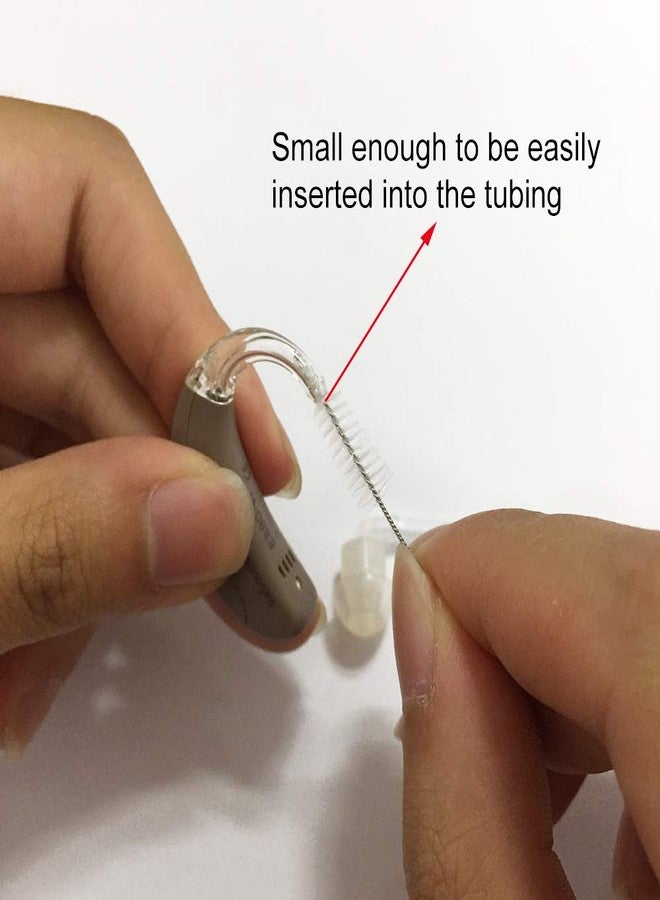 Soundlink Hearing Aid Tubing Brush Vent Brush Tube Cleaning Tool (10pcs) - Image 4