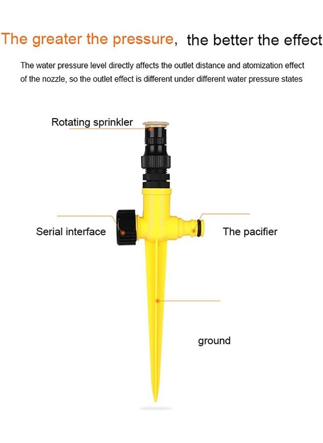 360° Rotation Auto Irrigation System, Multifunction-Adjustable Garden Sprinkler for Outdoor Grass Garden Yard Lawns, Automatic Garden Lawn Sprinkler Irrigation, 3 Adjustment 90°-180°-360° - pzsku/Z9C196267E303CD38025AZ/45/_/1721786211/68d7fb40-4bc2-4c3c-8f07-22e02c43f3a4