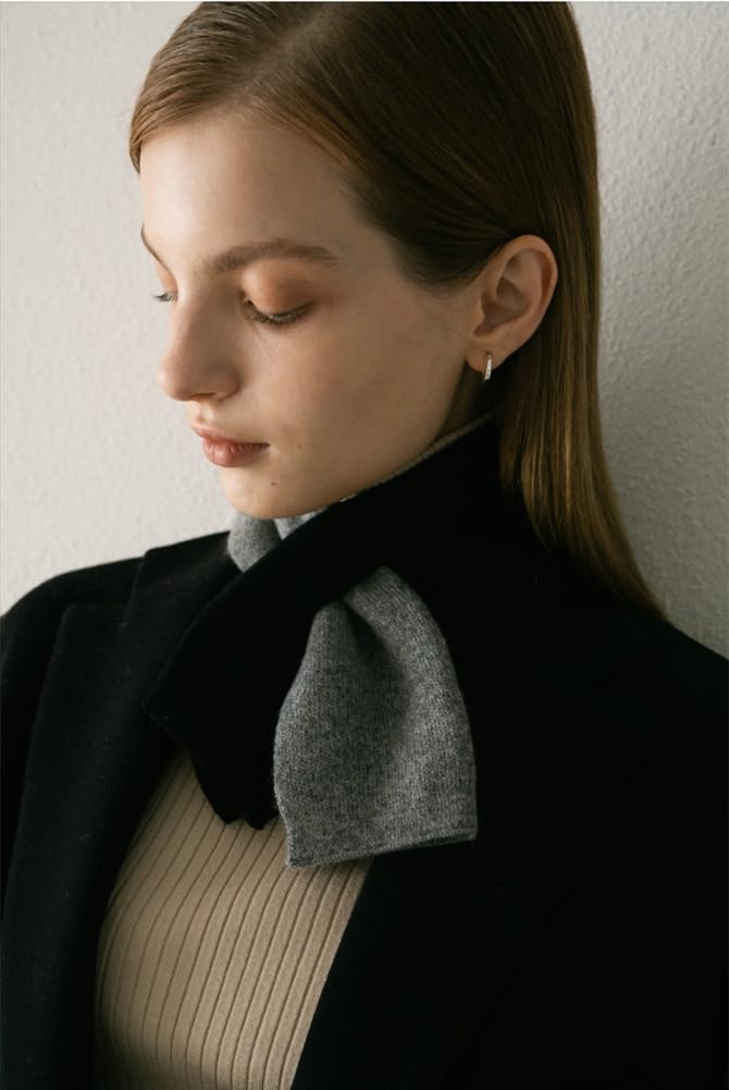 Jusavie Cashmere Scarf for Women Soft Knitted Wool Scarfs Warm Scarves Neck Warmer Scarf for Fall Winter Coat Dress 2025 - Image 3