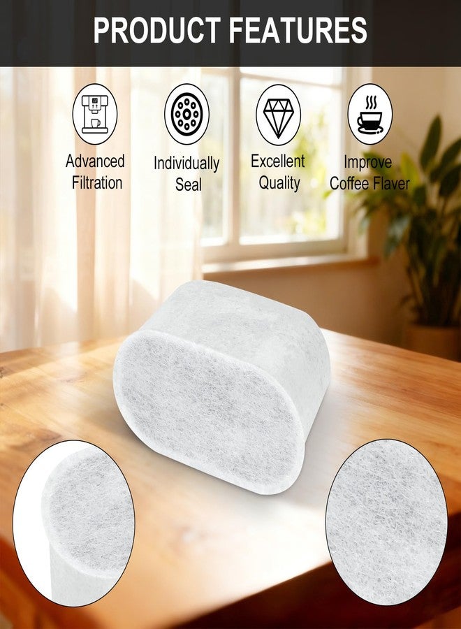 SAIERTE Activated Carbon Coffee Water Filter Inserts for Ninja Luxe Cafe ES601, ES655, ES701 – 12 Pack Long-Lasting Value for Daily Brewing, Compatible with Select Breville & Keurig Coffee Makers - Image 4