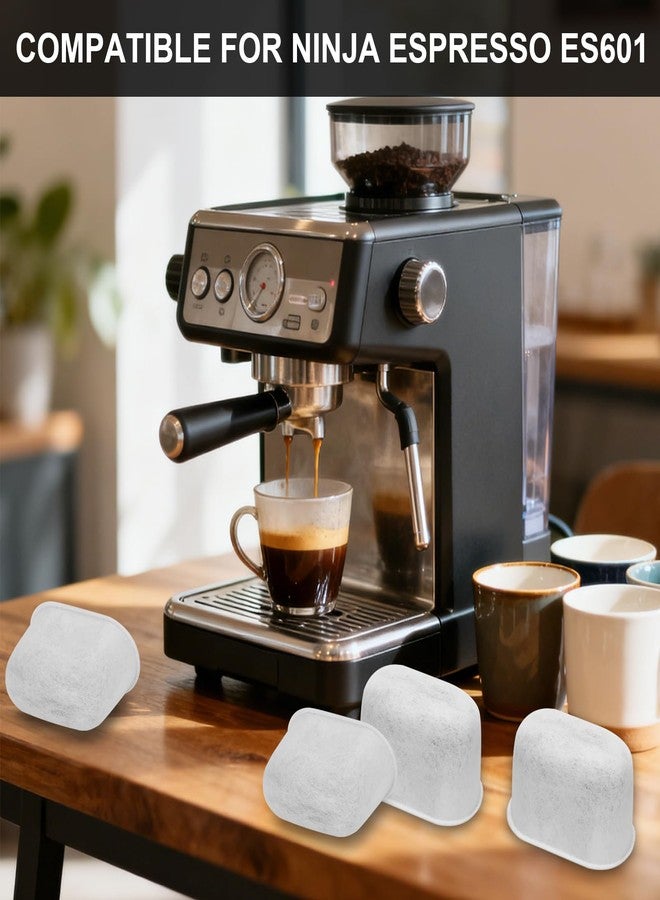 SAIERTE Activated Carbon Coffee Water Filter Inserts for Ninja Luxe Cafe ES601, ES655, ES701 – 12 Pack Long-Lasting Value for Daily Brewing, Compatible with Select Breville & Keurig Coffee Makers - Image 2