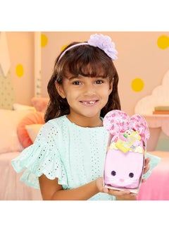 Baby Born Baby Born Surprise Small Dolls Series 7 4" - Unwrap Surprise Collectible Baby Doll with 3 Water Surprises, Garden-Themed Outfit, Color Change Diaper, Mouse Carrying Pouch, Age 3+  - Image 5