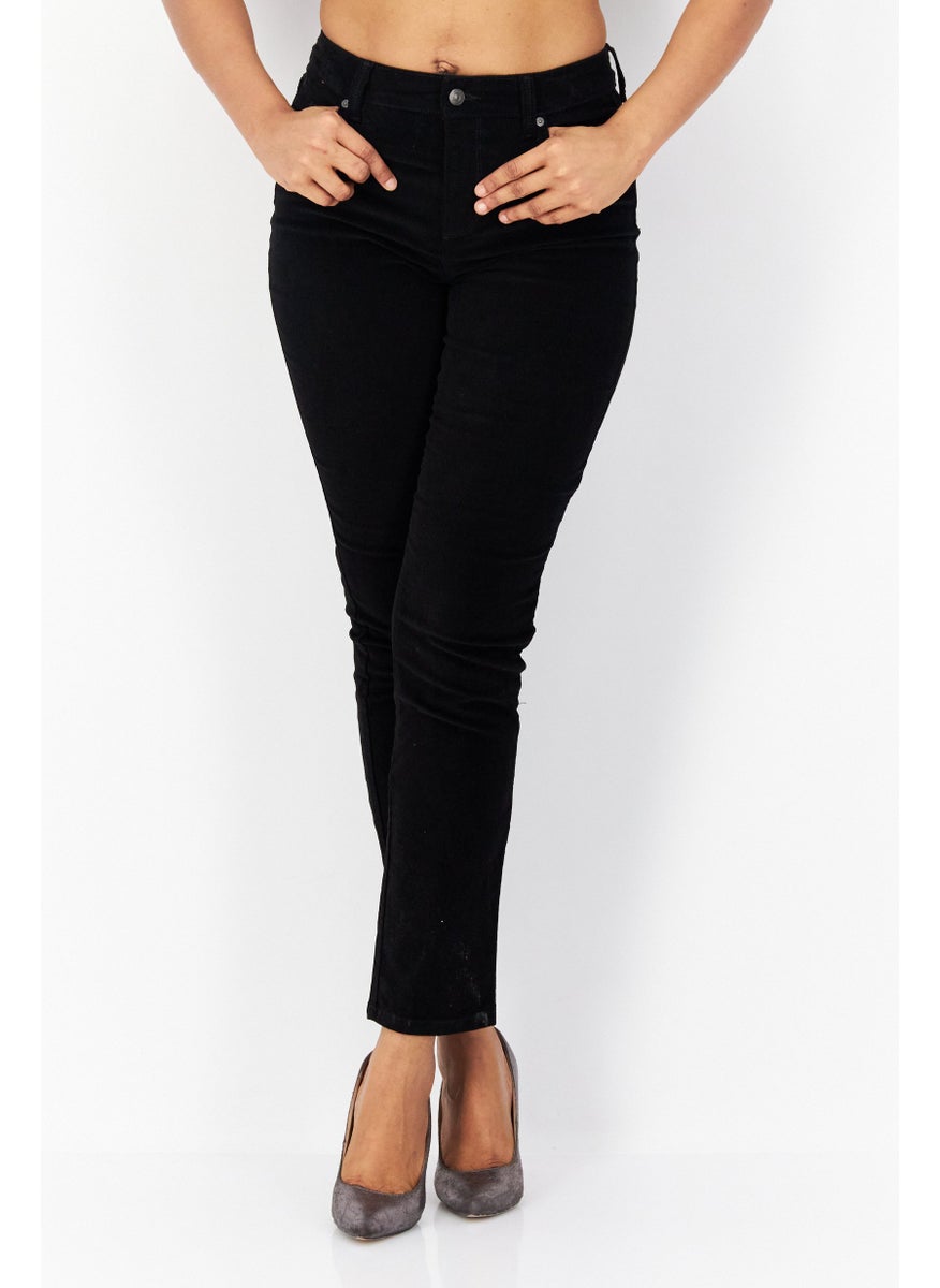 Women Slim Fit Solid Stretchable Jeans, Black - pzsku/Z9C198A1ADEA519866A06Z/45/_/1726108934/5ad7a672-7f80-4941-aaa2-cbfeba7553e0