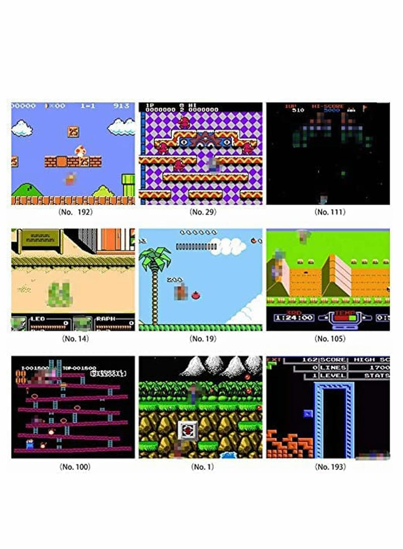 Classic Mini Retro Game Console, Built-in 620 Classic Games and 2 Classic Controller, Bring You Back to Childhood Memories - Image 5