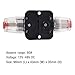 ANJOSHI Fuse Holders 60amp 20A 30A 40A 50A 80A 100A 150A Inline Circuit Breaker for Car Audio and Amps Overload Protection Reset Fuse Inverter 12V24V DC Replace Fuses - Image 2