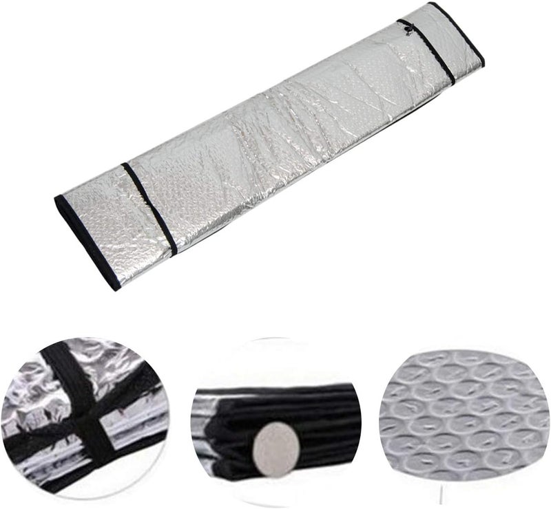 TOTMOX Universal Large Reflective Foldable Car UV Laser Sun Shade - 130x60cm - Image 3
